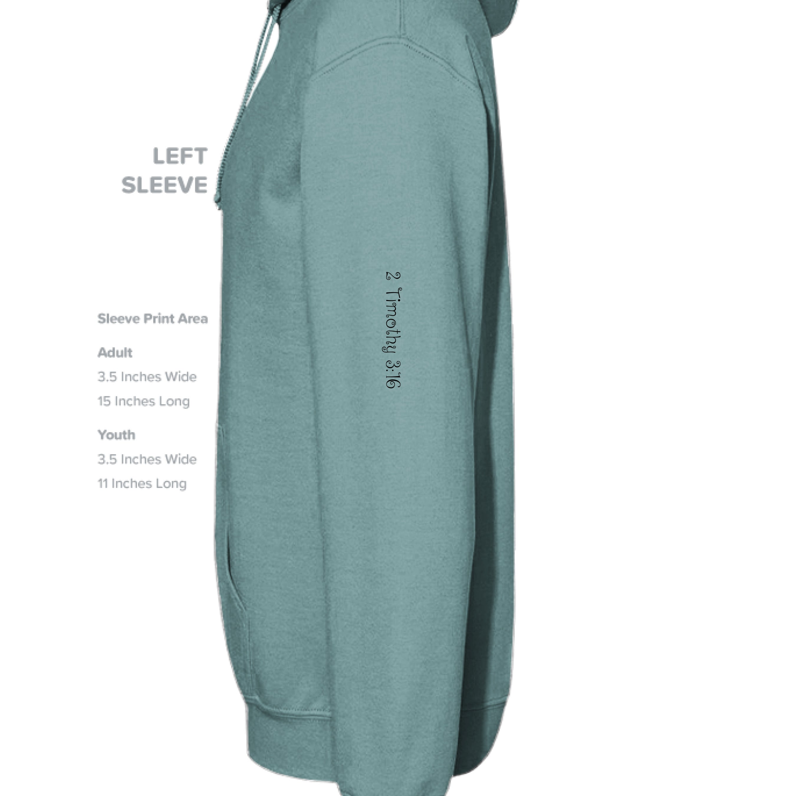 Eucalyptus Blue - SLEEVE_LEFT