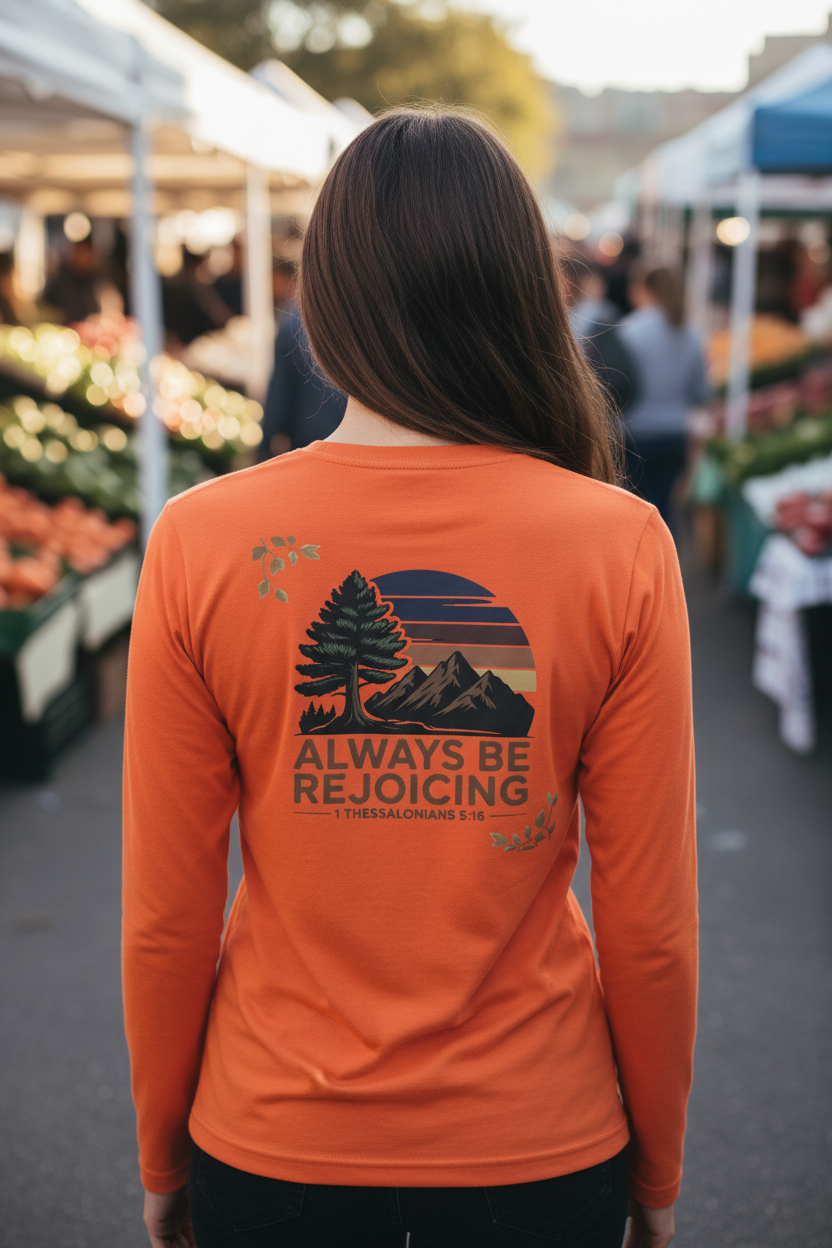 Ladies' Zone Performance Quarter-ZIP-ALWAYS BE REJOICING