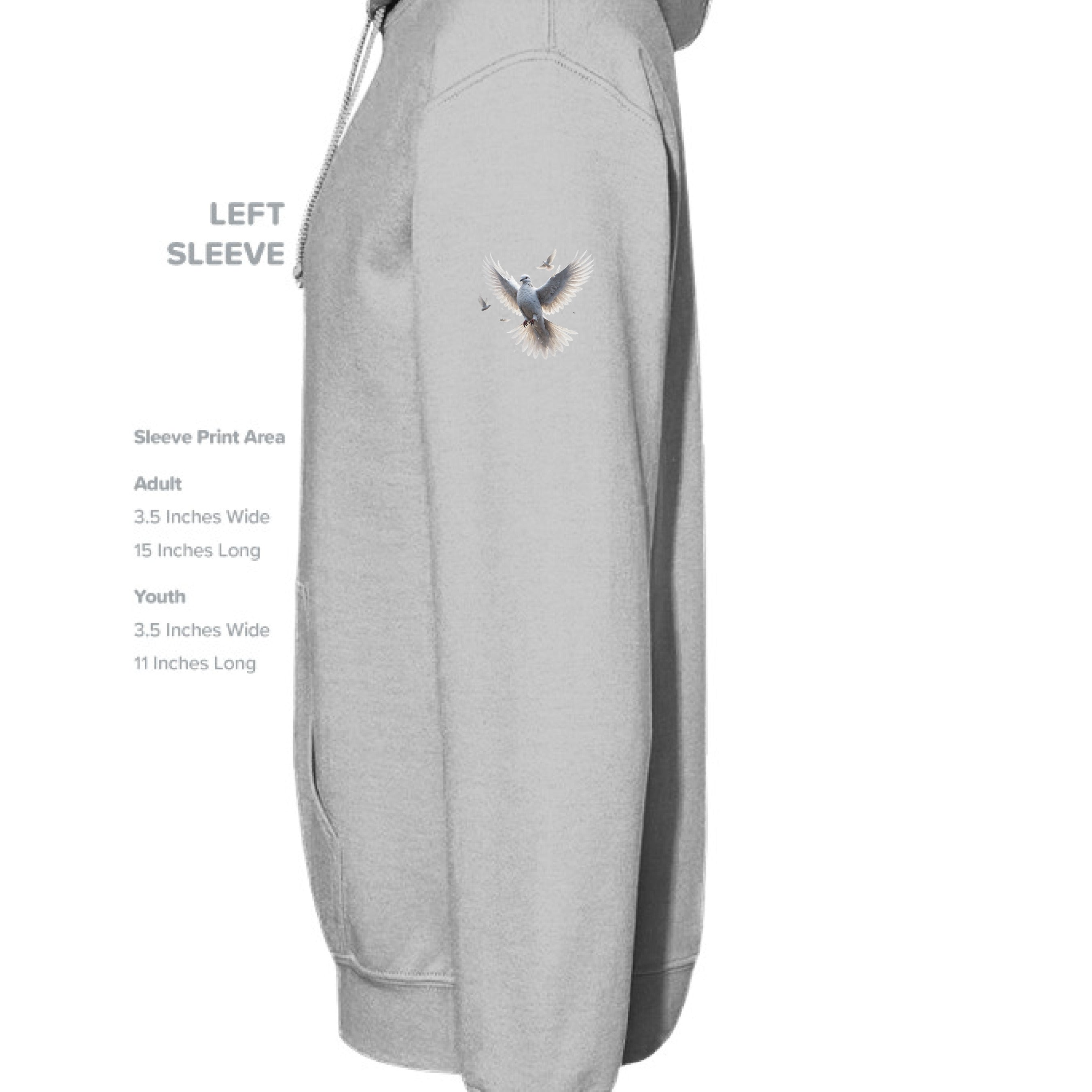 Light Heather Grey - SLEEVE_LEFT