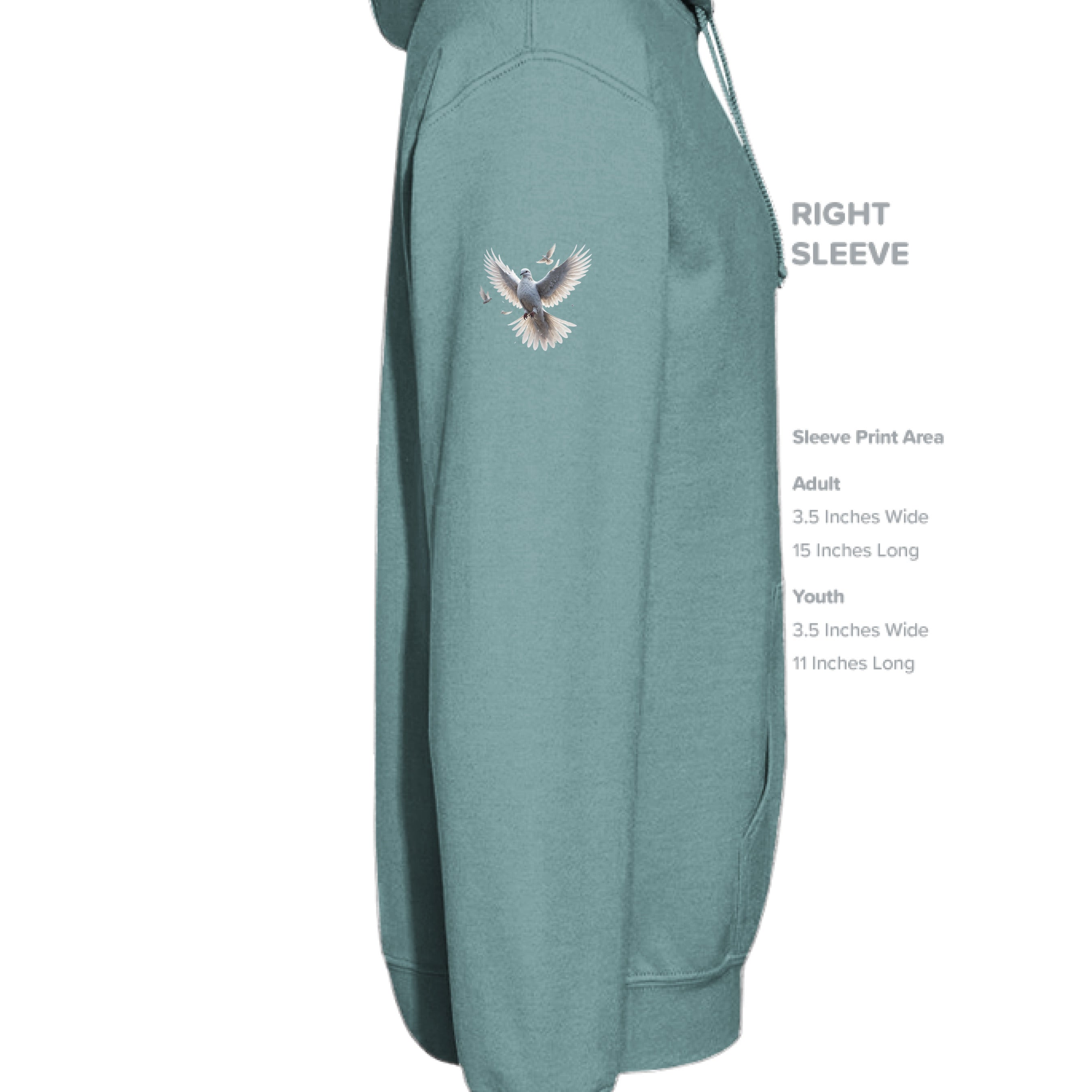 Eucalyptus Blue - SLEEVE_RIGHT